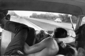 teens in backseat Bruce Davidson Magnum Photos