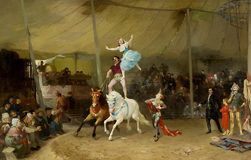 circus Bridgman-American-Circus-in-France-1869-1870