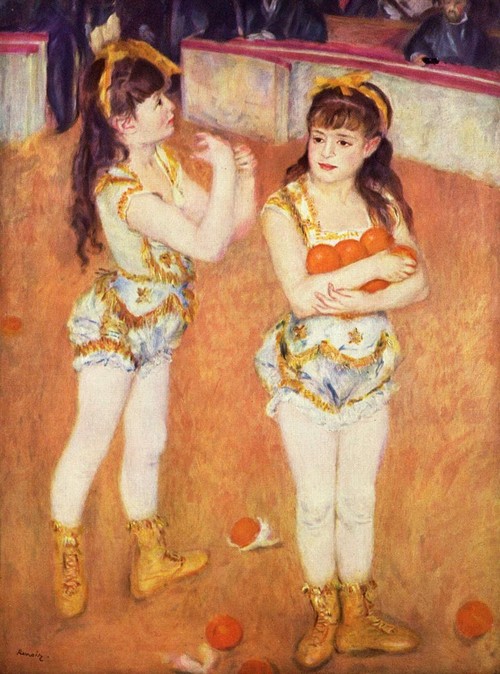 circus Pierre-Auguste Renoir 1879 Jongleuses au cirque Fernando